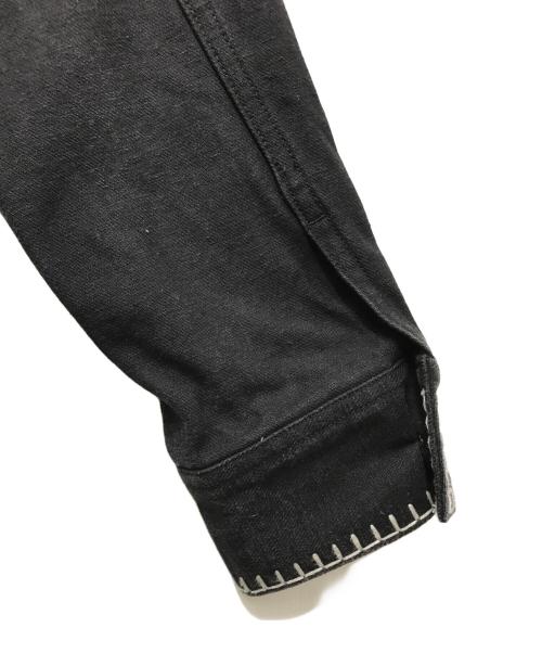 OFFICINE GENERALE（オフィシンジェネラル）OFFICINE GENERALE (オフィシンジェネラル) ステッチジャケット S23MOTW606 ブラック サイズ:46の古着・服飾アイテム