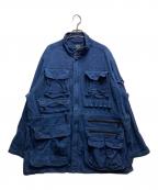 orSlowオアスロウ）の古着「BEAMS 別注 photographer lacket（フォトグラファージャケット）」｜インディゴ
