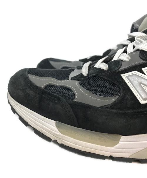 NEW BALANCE（ニューバランス）NEW BALANCE (ニューバランス) ローカットスニーカー　M992EB　USA製　 ブラック サイズ:27.5cmの古着・服飾アイテム