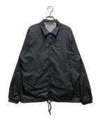 COMME des GARCONSコムデギャルソン）の古着「AD2017 Logo Coach Jacket（ロゴコーチジャケット）IS-J002」｜ブラック