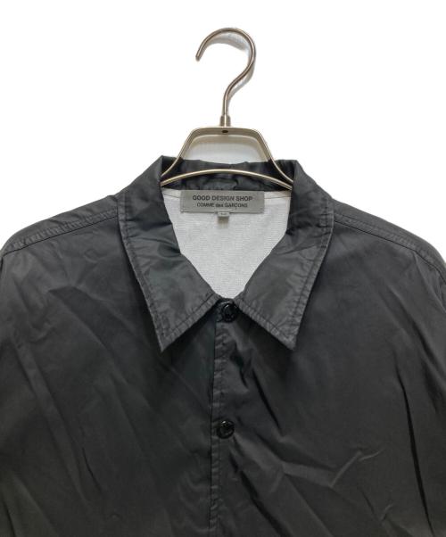 COMME des GARCONS（コムデギャルソン）COMME des GARCONS (コムデギャルソン) AD2017 Logo Coach Jacket（ロゴコーチジャケット）IS-J002 ブラック サイズ:Mの古着・服飾アイテム