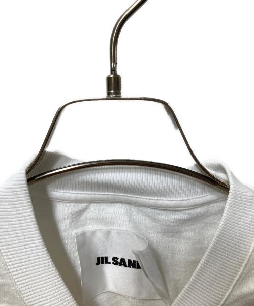 JIL SANDER（ジルサンダー）JIL SANDER (ジルサンダー) Tシャツ JSMS707045 ホワイト サイズ:XSの古着・服飾アイテム