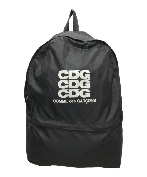 CDG（シーディージー）CDG (シーディージー) CDGロゴリュック ブラックの古着・服飾アイテム