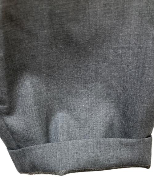 ATON（エイトン）ATON (エイトン) Wool Tropical Easy Pant （ウールトロピカルイージーパンツ） グレー サイズ:4の古着・服飾アイテム