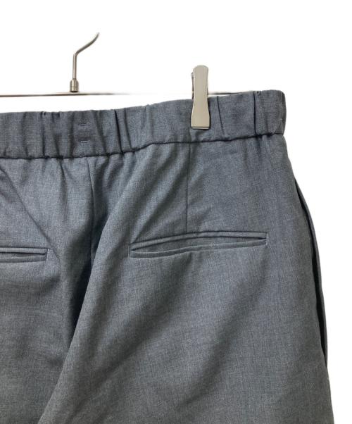 ATON（エイトン）ATON (エイトン) Wool Tropical Easy Pant （ウールトロピカルイージーパンツ） グレー サイズ:4の古着・服飾アイテム