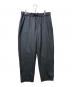 ATON（エイトン）の古着「Wool Tropical Easy Pant （ウールトロピカルイージーパンツ）」｜グレー
