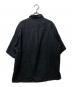 blurhms (ブラームス) Silk-Co Voile Half-Sleeve Shirt (シルクボイルハーフスリーブシャツ）BHS26S036SiCo ブラック サイズ:2：20000円