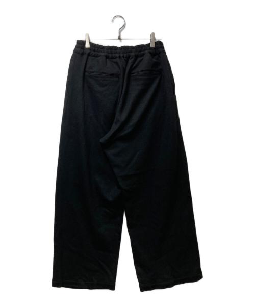 Graphpaper（グラフペーパー）Graphpaper (グラフペーパー) 24AW Wool Smooth Flannel Easy Wide Pants (ウールスムースフラネットイージーワイドパンツ）GM244-40011 ブラック サイズ:1の古着・服飾アイテム