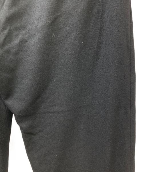 Graphpaper（グラフペーパー）Graphpaper (グラフペーパー) 24AW Wool Smooth Flannel Easy Wide Pants (ウールスムースフラネットイージーワイドパンツ）GM244-40011 ブラック サイズ:1の古着・服飾アイテム