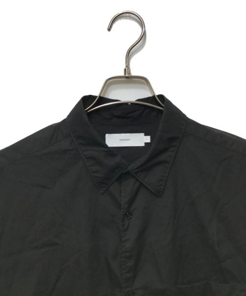 Graphpaper（グラフペーパー）Graphpaper (グラフペーパー) Broad Regular Collar Shirt  （ブロードレギュラーカラーシャツ）GM233-50314IS ブラック サイズ:FREEの古着・服飾アイテム
