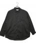 Graphpaper（グラフペーパー）の古着「Broad Regular Collar Shirt  （ブロードレギュラーカラーシャツ）GM233-50314IS」｜ブラック