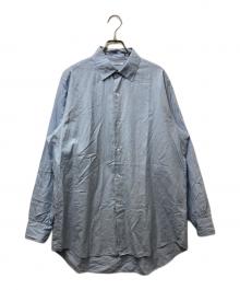 MAATEE&SONS（マーティーアンドサンズ）の古着「"ELIZABETH"長袖シャツ MT5103-0601A」｜ブルー
