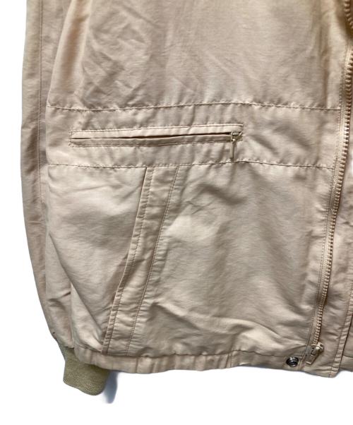 Christian Dior Sports（クリスチャン ディオールスポーツ）Christian Dior Sports (クリスチャン ディオールスポーツ) MA-1ジャケット ベージュ サイズ:40の古着・服飾アイテム