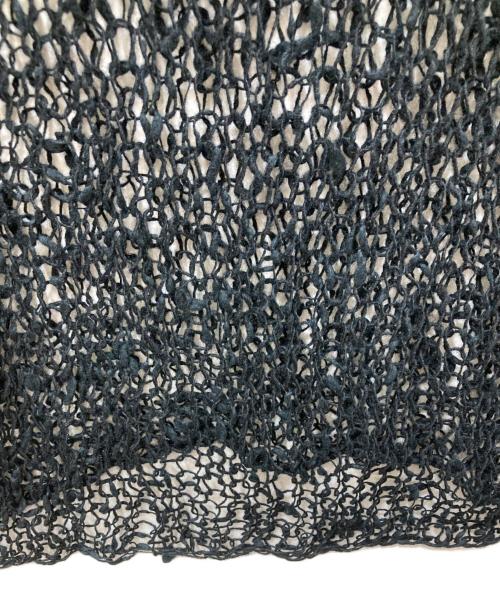 COMME des GARCONS（コムデギャルソン）COMME des GARCONS (コムデギャルソン) メッシュニットワンピ IN-100040 ブラック サイズ:実寸参照の古着・服飾アイテム