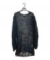 COMME des GARCONS（コムデギャルソン）の古着「メッシュニットワンピ IN-100040」｜ブラック