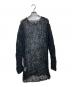 COMME des GARCONS (コムデギャルソン) メッシュニットワンピ IN-100040 ブラック サイズ:実寸参照：10000円