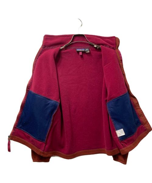 Patagonia SYNCHILLA（パタゴニア シンチラ）Patagonia SYNCHILLA (パタゴニア シンチラ) フリースジャケット 7H3611　USA製　 レッド サイズ:Sの古着・服飾アイテム