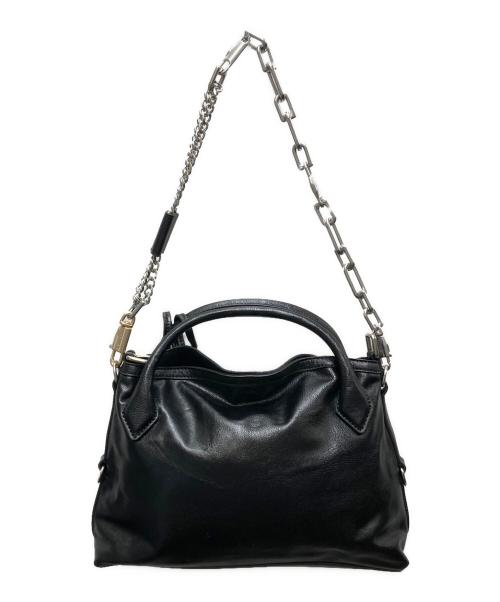 CHARLES & KEITH（チャールズアンドキース）CHARLES & KEITH (チャールズアンドキース) デルフィナ チェーントートバッグ ブラックの古着・服飾アイテム