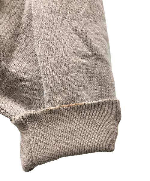REMI RELIEF（レミレリーフ）REMI RELIEF (レミレリーフ) shishikui (シシクイ) ダメージ加工スウェット ブラウン サイズ:Mの古着・服飾アイテム