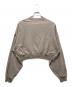 REMI RELIEF (レミレリーフ) shishikui (シシクイ) ダメージ加工スウェット ブラウン サイズ:M：11000円