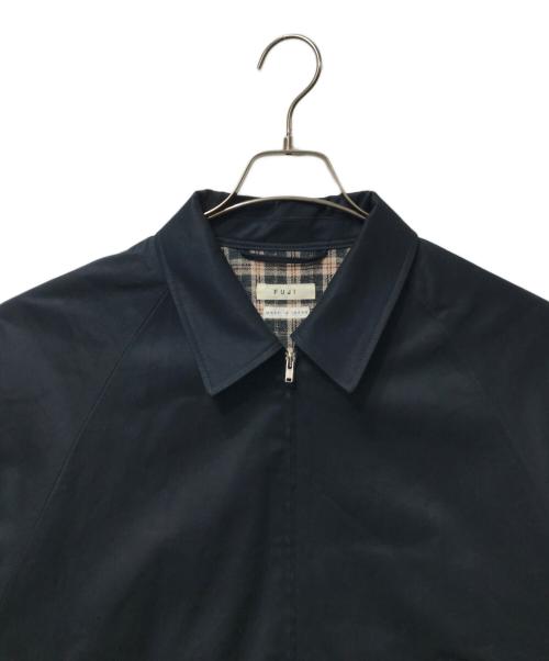 FUJI（フジ）FUJI (フジ) COTTON GABARDINE RAGRAN BLOUSON / コットンギャバジンラグランブルゾン ネイビー サイズ:4の古着・服飾アイテム