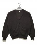 MEIASメイアス）の古着「SUPER KID MOHAIR V CADIGAN - MINT （スーパーキッドモヘヤカーディガン）MOCD-3A11」｜ブラウン