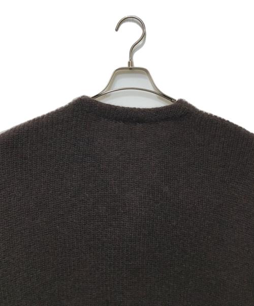 MEIAS（メイアス）MEIAS (メイアス) SUPER KID MOHAIR V CADIGAN - MINT （スーパーキッドモヘヤカーディガン）MOCD-3A11 ブラウン サイズ:Mの古着・服飾アイテム