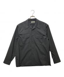 OLDJOE&CO.（オールドジョー）の古着「SWALLOW COLLAR NASSOU  2120J-SH04SHIRTS」｜グレー