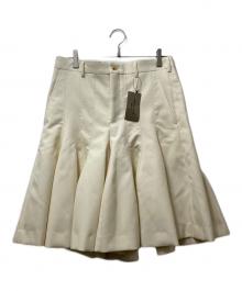 COMME des GARCONS HOMME PLUS（コムデギャルソンオムプリュス）の古着「26SS フレアショーツ PQ-P019 /AD2025」｜ベージュ