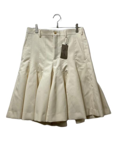 COMME des GARCONS HOMME PLUS（コムデギャルソンオムプリュス）COMME des GARCONS HOMME PLUS (コムデギャルソンオムプリュス) 26SS フレアショーツ PQ-P019 /AD2025 ベージュ サイズ:Sの古着・服飾アイテム