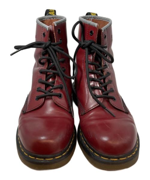 Dr.Martens（ドクターマーチン）Dr.Martens (ドクターマーチン) 8ホールブーツ レッド サイズ:43の古着・服飾アイテム