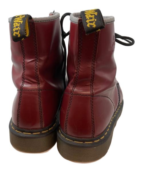 Dr.Martens（ドクターマーチン）Dr.Martens (ドクターマーチン) 8ホールブーツ レッド サイズ:43の古着・服飾アイテム