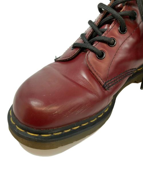 Dr.Martens（ドクターマーチン）Dr.Martens (ドクターマーチン) 8ホールブーツ レッド サイズ:43の古着・服飾アイテム