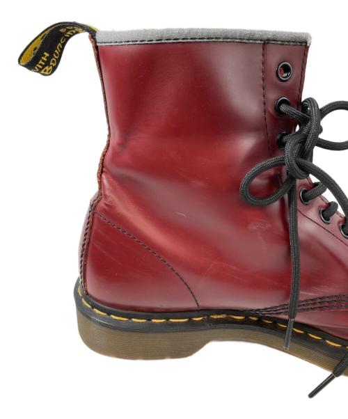 Dr.Martens（ドクターマーチン）Dr.Martens (ドクターマーチン) 8ホールブーツ レッド サイズ:43の古着・服飾アイテム