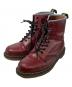 Dr.Martens（ドクターマーチン）の古着「8ホールブーツ」｜レッド