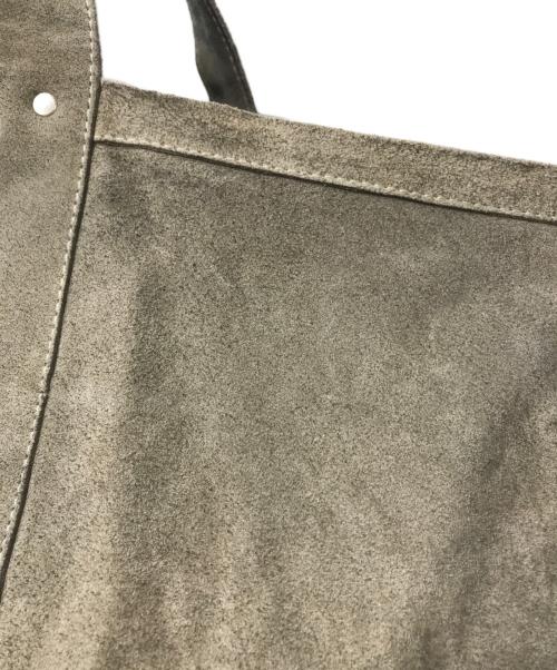 seven by seven（セブンバイセブン）seven by seven (セブンバイセブン) LEATHER TOTE BAG Cow split leather（レザートートバッグ カウスプリットレザー） グレーの古着・服飾アイテム
