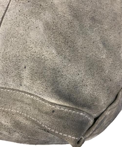 seven by seven（セブンバイセブン）seven by seven (セブンバイセブン) LEATHER TOTE BAG Cow split leather（レザートートバッグ カウスプリットレザー） グレーの古着・服飾アイテム