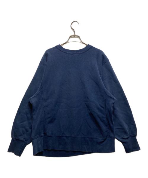Champion REVERSE WEAVE（チャンピオン リバース ウィーブ）Champion REVERSE WEAVE (チャンピオン リバース ウィーブ) クルーネックスウェット ネイビー サイズ:Lの古着・服飾アイテム