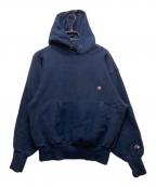 Champion REVERSE WEAVEチャンピオン リバース ウィーブ）の古着「REVERSE WEAVE プルオーバーパーカー / 90’S 刺繍タグ USA製」｜ネイビー