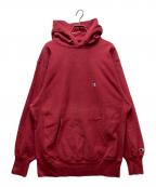 Champion REVERSE WEAVEチャンピオン リバース ウィーブ）の古着「90’S プルオーバーパーカー」｜レッド