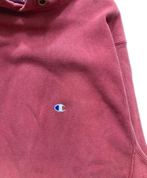 Champion REVERSE WEAVE（チャンピオン リバース ウィーブ）Champion REVERSE WEAVE (チャンピオン リバース ウィーブ) 90’S プルオーバーパーカー レッド サイズ:XLの古着・服飾アイテム