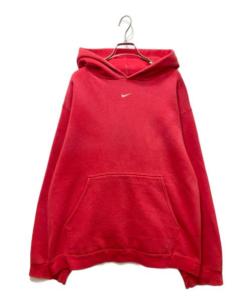 NIKE（ナイキ）NIKE (ナイキ) 90’S センタースウォッシュ プルオーバーパーカー レッド サイズ:Lの古着・服飾アイテム