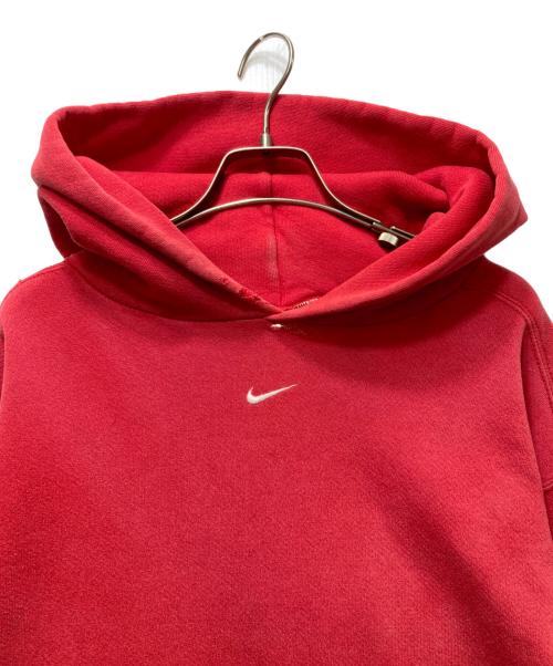 NIKE（ナイキ）NIKE (ナイキ) 90’S センタースウォッシュ プルオーバーパーカー レッド サイズ:Lの古着・服飾アイテム