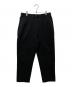 GOLDWIN（ゴールドウイン）の古着「One Tuck Tapered Stretch Pants GL73172」｜ブラック