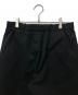 中古・古着 GOLDWIN (ゴールドウイン) One Tuck Tapered Stretch Pants GL73172 ブラック サイズ:2：8000円