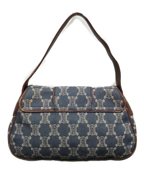 CELINE（セリーヌ）CELINE (セリーヌ) パリマカダム デニムワンショルダーバッグ インディゴの古着・服飾アイテム