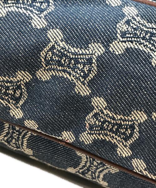 CELINE（セリーヌ）CELINE (セリーヌ) パリマカダム デニムワンショルダーバッグ インディゴの古着・服飾アイテム