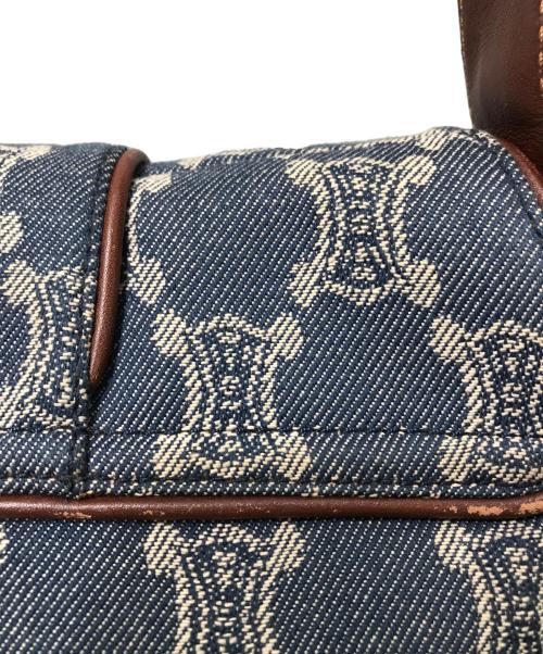 CELINE（セリーヌ）CELINE (セリーヌ) パリマカダム デニムワンショルダーバッグ インディゴの古着・服飾アイテム