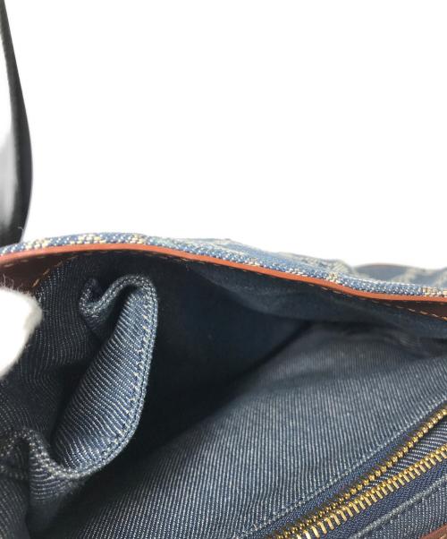 CELINE（セリーヌ）CELINE (セリーヌ) パリマカダム デニムワンショルダーバッグ インディゴの古着・服飾アイテム