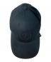 中古・古着 STONE ISLAND (ストーンアイランド) Logo cotton baseball cap （ロゴコットンベースボールキャップ）K1S159100996S0065 ブラック：13000円